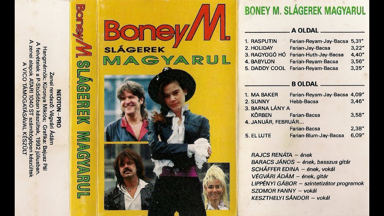 boney m karácsonyi kottáka