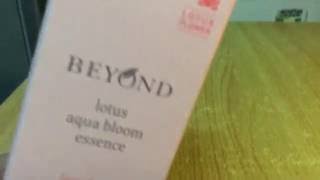 BEYOND Lotus Aqua Bloom Essence | Unboxing Beauty Review #2
