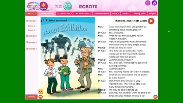 Tiếng Anh 6 tập 2 - SHS  Unit 12 ROBOTS-  GETTING STARTED
