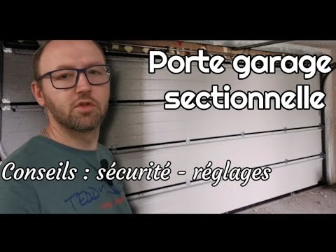 Vidéo: Portes sectionnelles relevables - sécurité et confort