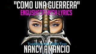 "♪♫Como Una Guerrera♛" ❥Nancy Amancioシ❣LETRA❣❤NUEVO 2012❤ chords