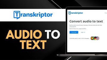 How To Transcribe Audio To Text Using Transkriptor