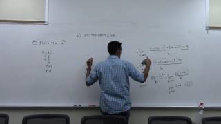 2413 2.1 Derivatives and Rates of Change HW Solutions Part1