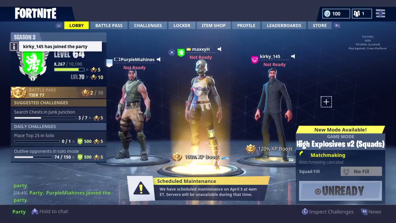 FORTNITE BATTLE ROYALE/NEW GUIDED MISILE/SQUADS WITH ME DANIAR AND MIA/ HIGH EXSPLOSIVES/
