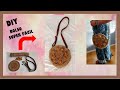 DIY Hazte tu propio Bolso de Mimbre y yute para el verano. 👜💖