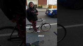 Can he wheel!e his $2000 bike #shorts