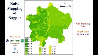Spatial and Strategic Noise mapping of Nagpur