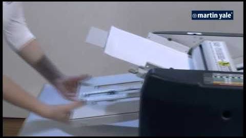 Martin Yale 1611 & 1711 Auto Friction Paper Folders
