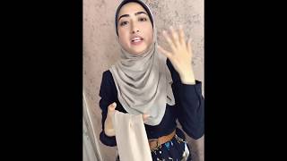 Hijab tutorial - لفة طرحه طويله ومناسبه للمحجبات