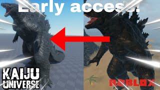 How to get godzilla 2019 remodel early access in kaiju universe