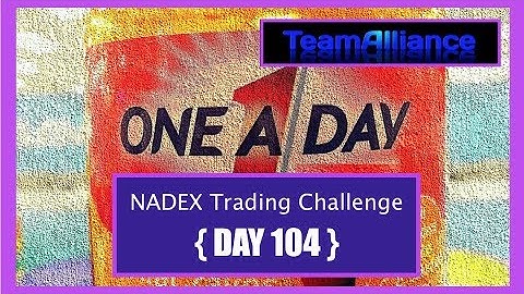🎯$1,915 from $100 in 104 DAYS with NADEX Binary Options | #TeamAlliance