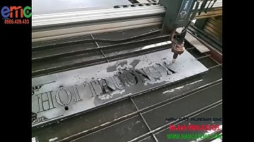 Máy cắt plasma 2 ray cắt hoa văn, bản mã ở Hà Nội