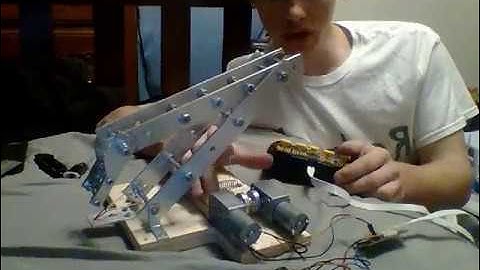 2017 Science Olympiad Robot arm, part 1