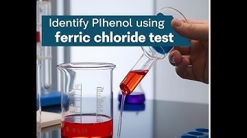 Identify phenol using ferric chloride test @AKUEB Chemistry Practical SSC