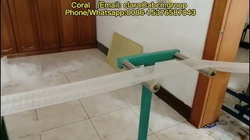 plastic knotless net bag machine for packing garlics/onion/potato