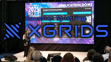 XGRIDS on Gaussian Splatting at INTERGEO 2025