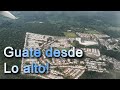 Que hermoso es entrar a Guatemala en avión