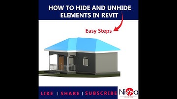 How to hide and unhide Element or category in Revit