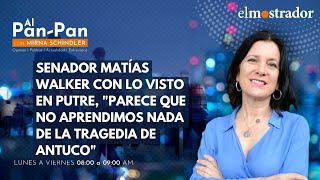 Matías Walker con lo visto en Putre, "parece que no aprendimos nada de la tragedia de Antuco"