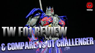 TW-F01 KNIGHT ORION VS UTR-02 CHALLENGER [Teohnology Toys Review]