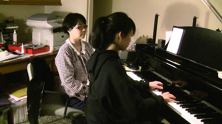 Bach Festival State Finalist Annie Cheng played We...