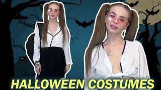 Try On Halloween Costumes | You Won't Believe How I Transformed My Outfits