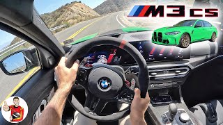 The BMW M3 CS is the Best Driving Sedan You Can Buy (POV Drive Review)