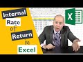 How to calculate irr in excel