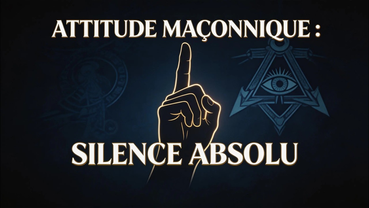 L’ATTITUDE MAÇONNIQUE : SILENCE ABSOLU