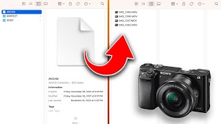 How To Import Videos From a Sony Camera To Computer (How to Open AVCHD Folder)