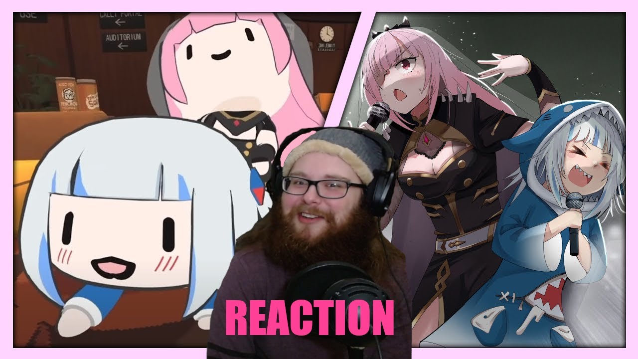 The Gura x Calli Experience! Hololive Vtuber REACTION!