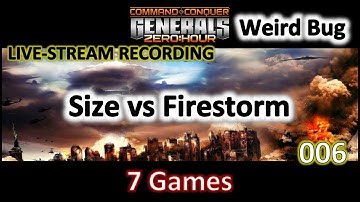Zero Hour - Size vs Firestorm (Logica) - Random Replay Casts 006 - 7 games