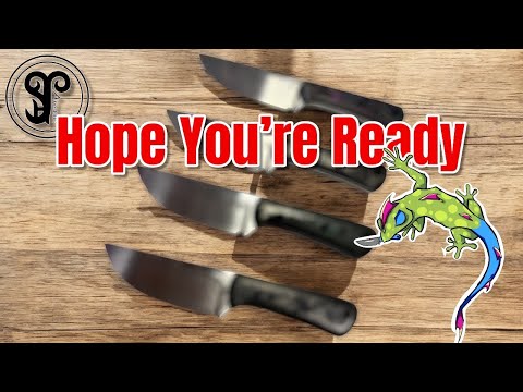 EDC Knife Builds Finishing The Stainless Thorns