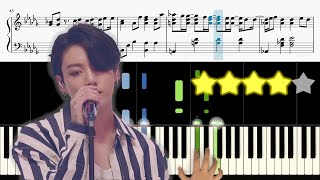 BTS (방탄소년단) - Your Eyes Tell 《Piano Tutorial》 ★★★★☆ Resimi