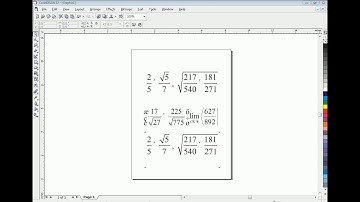 Type Math Equations in CorelDraw |mathtype for coreldraw |math in coreldraw |mathematics