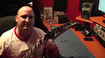 Ibanez RG3EXFM1 Modification - Sperzel EZ Mount Locking Tuners