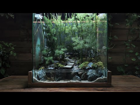 how to make a bamboo forest | Paludarium | Aquaterrarium