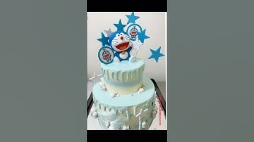 Doraemon Happy Birthday cake