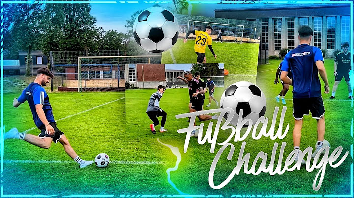 FUSSBALL CHALLENGE MIT SIDNEY, ELDOS, ALIEU, MICHA UND MUSTI!⚽️🔥