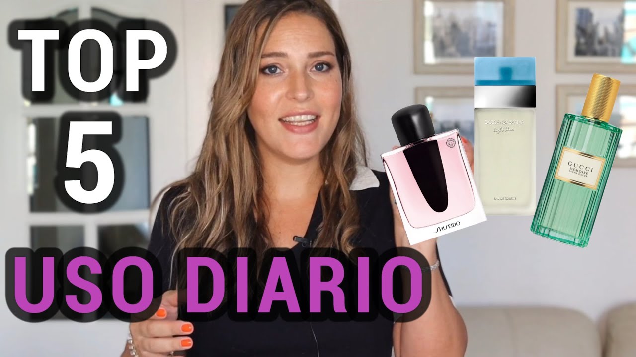 Los 5 mejores perfumes para usar todos los días