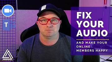 How to make your Livestream Fitness Classes sound BETTER