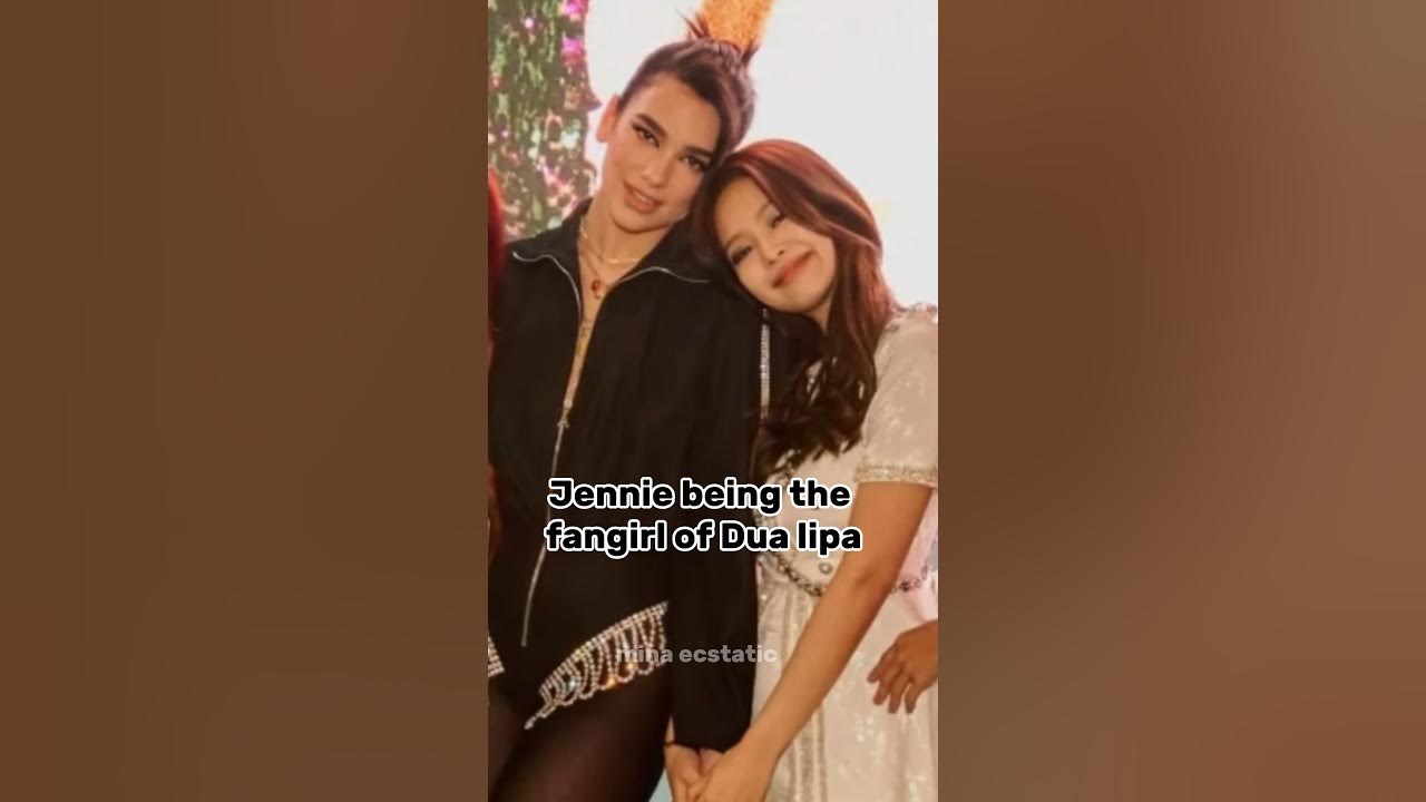 Jennie being fangirl of dua lipa before meeting her! #blackpink #blink #jennie #dualipa #runbts Jennie being fangirl of dua lipa before meeting her! #blackpink #blink #jennie #dualipa #runbts