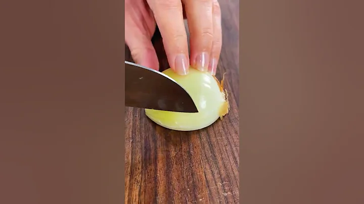 Genius Way to Cut an Onion #shorts