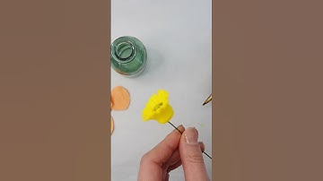 #shorts - Felt Poppy Tutorial