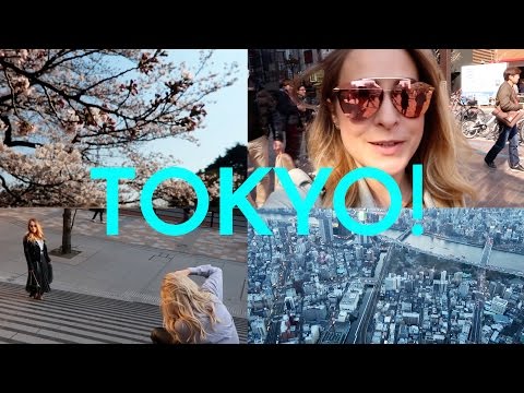 Arriving in TOKYO & Cherry Blossom Photoshoot! April 4th