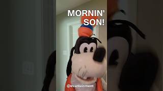 Good Morning Goofy - A Goofy Movie In Real Life - Dirty Clothes #shorts #shortsfeed #goodmorning