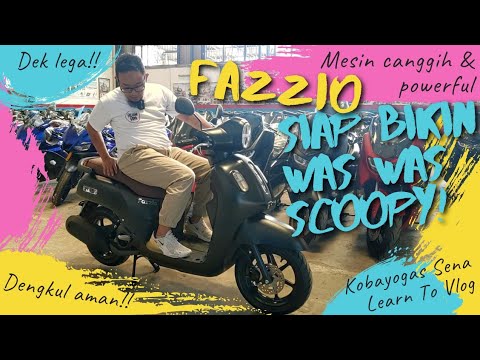 Kesimpulan YAMAHA FAZZIO Hybrid, Scoopy Ketar Ketir?