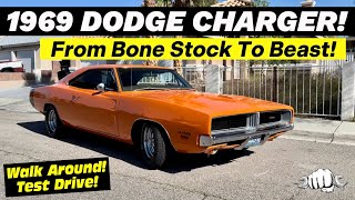 1969 DODGE CHARGER! From Bone Stock To Beast!