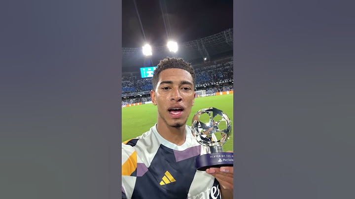 Another POTM award for the star boy 🤩 #judebellingham #bellingham #ucl #championsleague