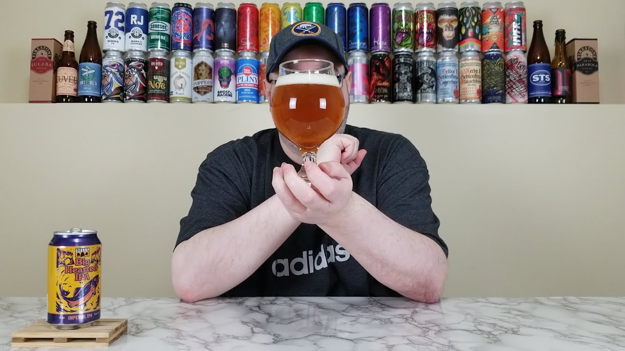 Big hearted ipa bell s brewery beer review 2022 youtube